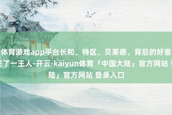 体育游戏app平台长和、特区、贝莱德、背后的好意思国拧在了一王人-开云·kaiyun体育「中国大陆」官方网站 登录入口